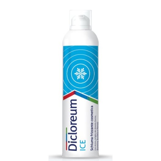 Dicloreum Ice - schiuma frizzante fredda per traumi e dolori muscolari - 150 ml