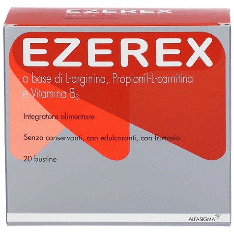 Ezerex - 20 bustine - Arginina e L-Carnitina