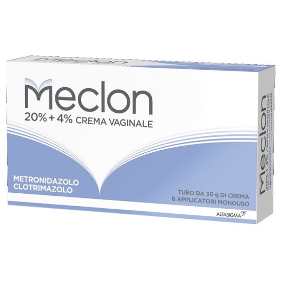 Meclon crema vaginale tubo da 30 grammi con 6 applicatori monodose