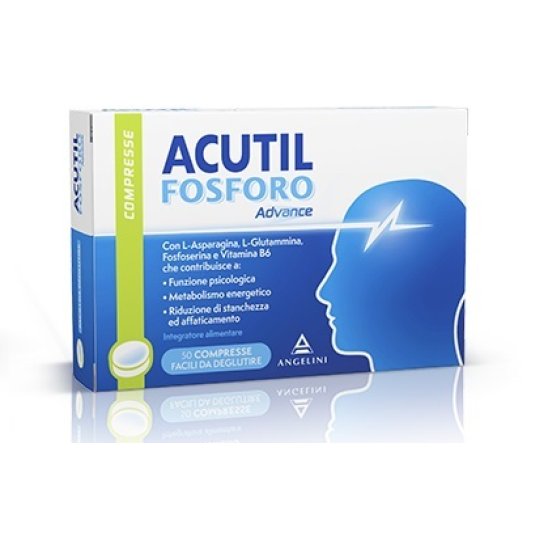 Acutil Fosforo Advance - 50 compresse - integratore per lo studio e la concentrazione