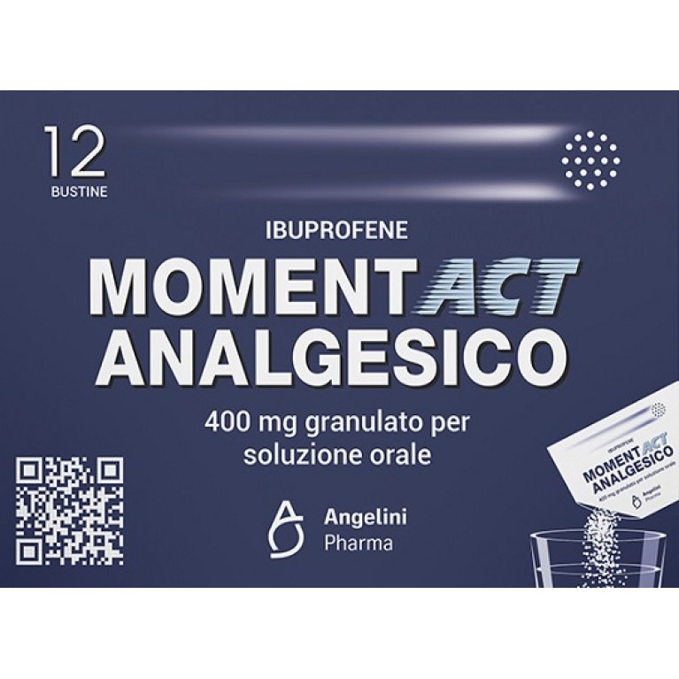 Momentact Analgesico 400 mg - 12 bustine contro il mal di testa