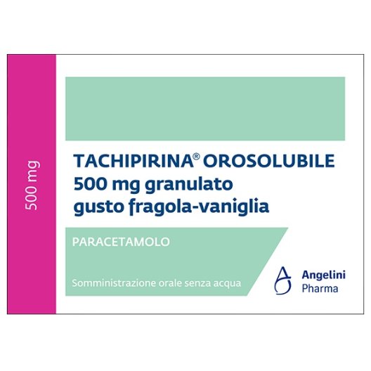 Tachipirina Orosolubile 500 mg - 12 bustine da sciogliere in bocca