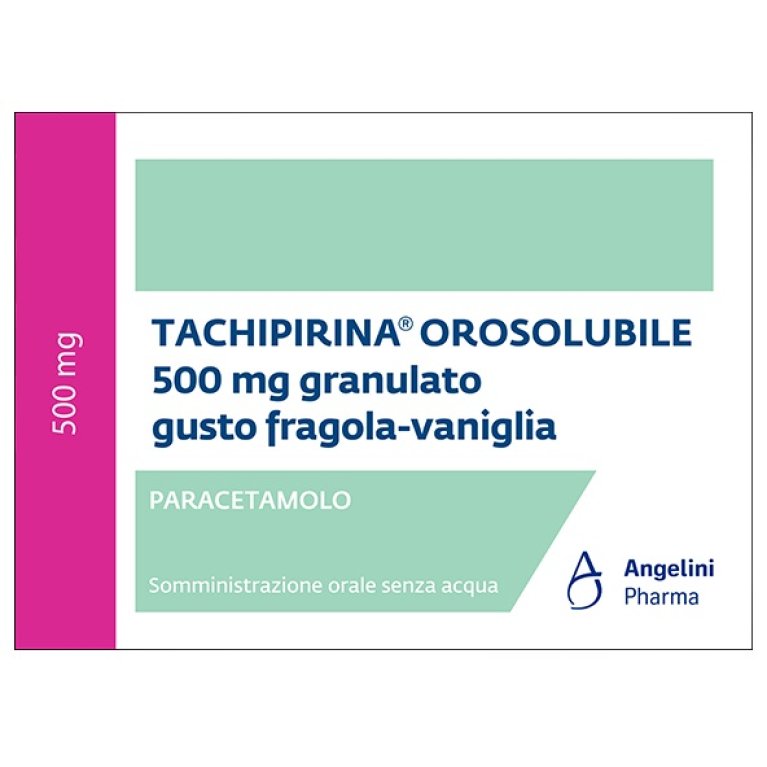 Tachipirina Orosolubile 500 mg - 12 bustine da sciogliere in bocca