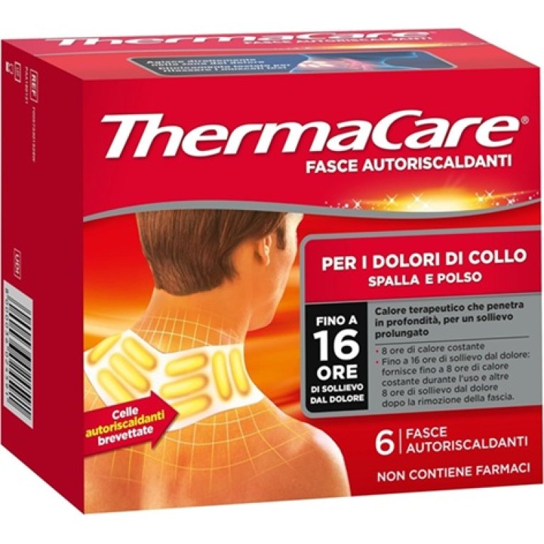 Thermacare - 6 cerotti riscaldanti per Collo Spalla Polso
