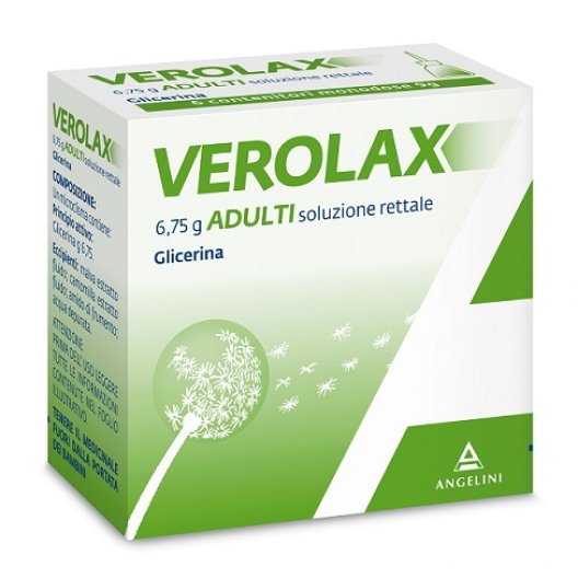 Verolax Adulti Microclismi rettali - 6 microclismi da 6,75 grammi