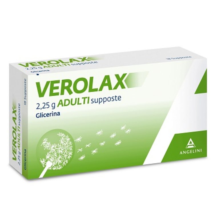 Verolax Adulti supposte di glicerina - 18 supposte da 2,25 grammi