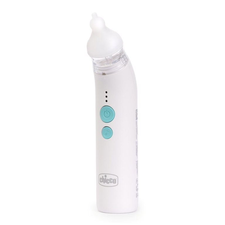 Chicco Aspiratore Nasale Elettrico Physioclean - 3 livelli di aspirazione e melodie calmanti Chicco Aspiratore Nasale Elettrico Physioclean - 3 livelli di aspirazione e melodie calmanti