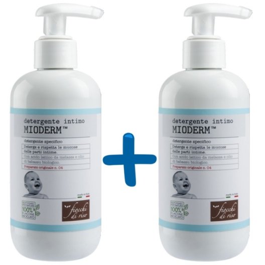 Fiocchi di Riso Mioderm Detergente Intimo Neonati | Bipacco 2x240ml