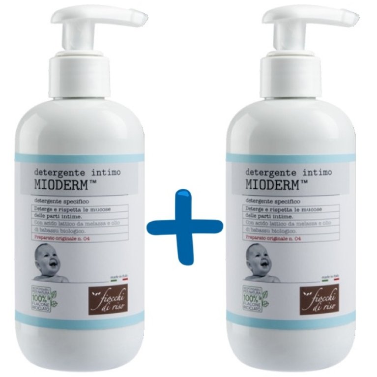 Fiocchi di Riso Mioderm Detergente Intimo Neonati | Bipacco 2x240ml