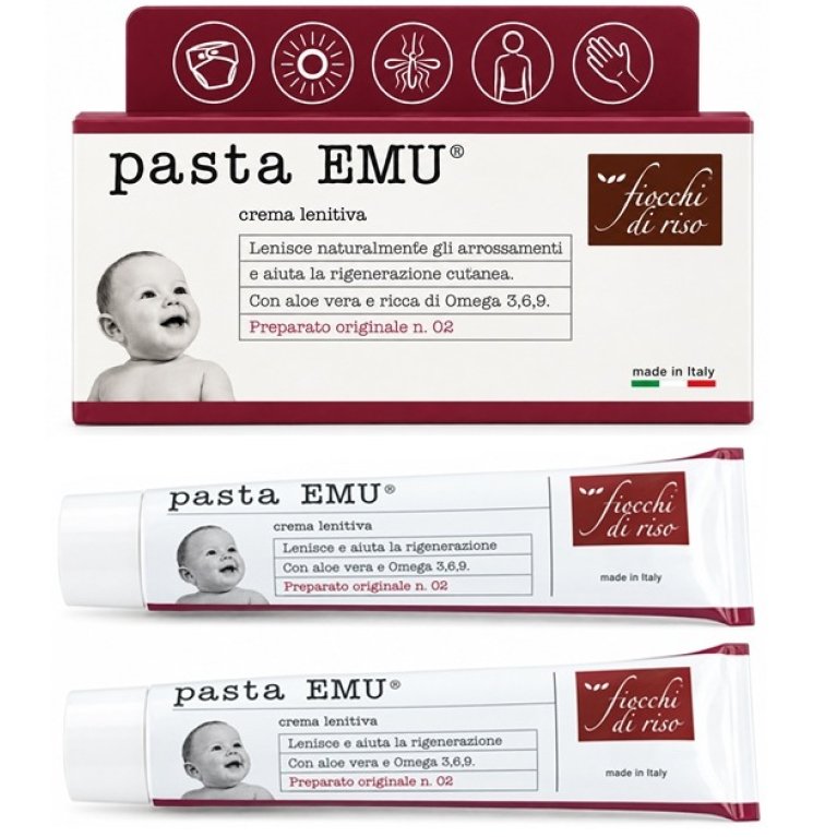 Fiocchi di Riso - Pasta Emu Bipacco - 2 x 30 ml