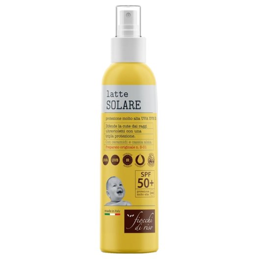 Fiocchi di riso - Latte Solare SPF 50+ Spray - 140 ml