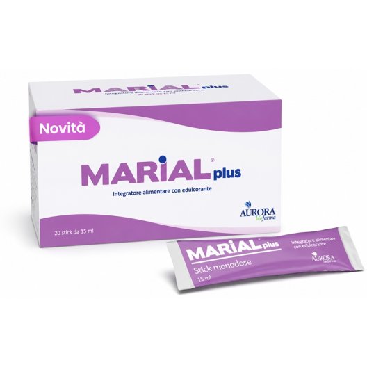 Marial Plus Integratore Stomaco e Gola - 20 Oral Stick