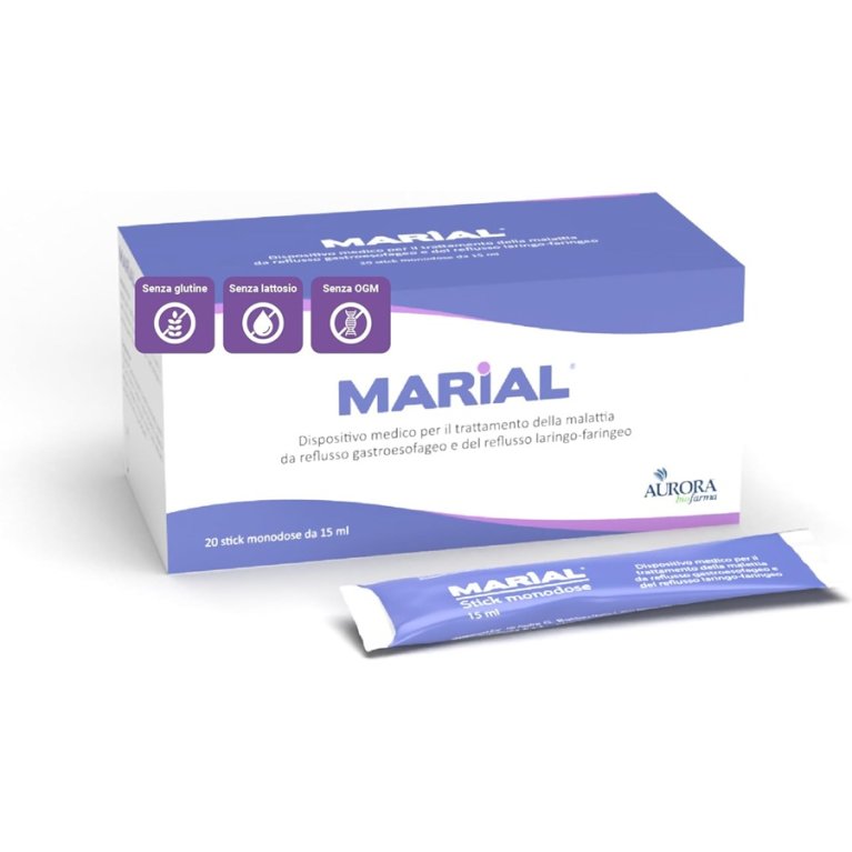 Marial Trattamento Reflusso Gastroesofageo | 20 Oral Stick 15ml