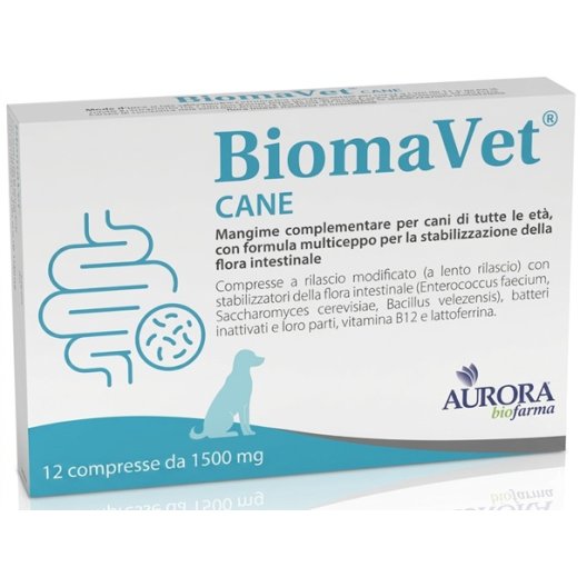 BiomaVet Cane 12 Compresse 1500mg - cani oltre 10 kg