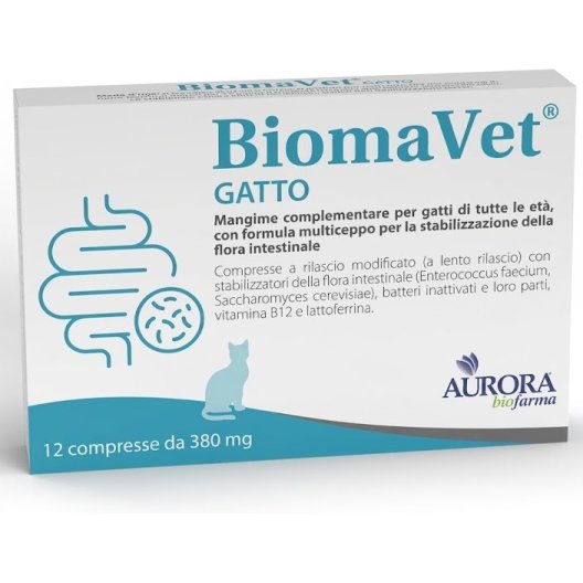 BiomaVet Gatto 12 Compresse 380mg 