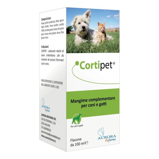 Cortipet - 100 ml - gocce per il sistema immunitario di cani e gatti