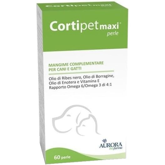 Cortipet Maxi Perle - 60 perle - per la cute ed il mantello di cani e gatti