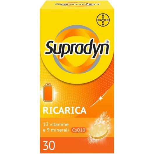 Supradyn Ricarica - 30 compresse effervescenti - integratore multivitaminico 