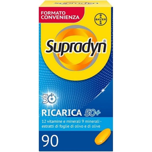 Supradyn Ricarica 50+ compresse - Formato Convenienza 90 compresse