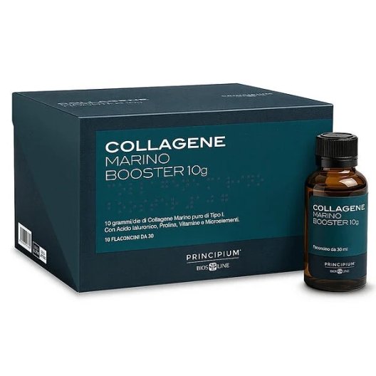 Principium Collagene Marino Booster 10g Bios Line | 10 Flaconcini Anti-Age