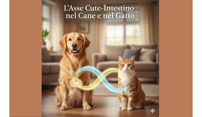 L’Asse Cute-Intestino nel Cane e nel Gatto