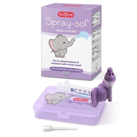 Buona spray sol kit - siringa per nebulizzazioni nasali