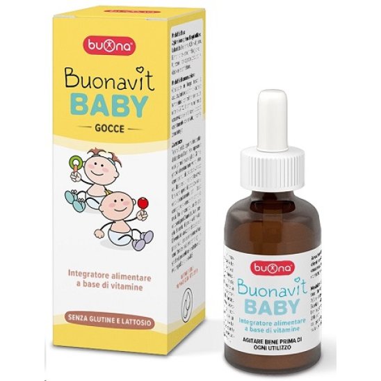 Buonavit Baby gocce - vitamine per bambini e neonati - 20ml