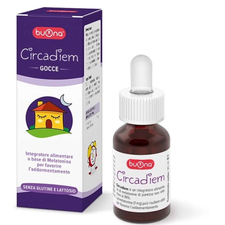 Circadiem - melatonina in gocce per l'addormentamento - 20 ml