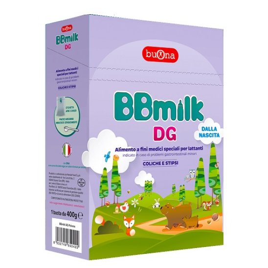BBmilk DG latte in polvere 400 grammi