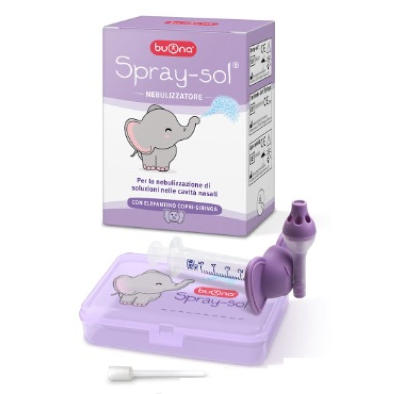 Buona spray sol kit - siringa per nebulizzazione nasale 5 pezzi