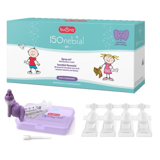 Isonebial kit per lavaggi nasali