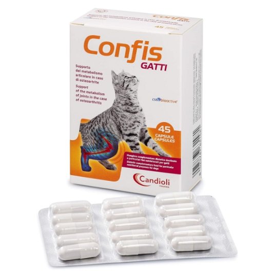 Confis gatti per il benessere articolare 45 capsule