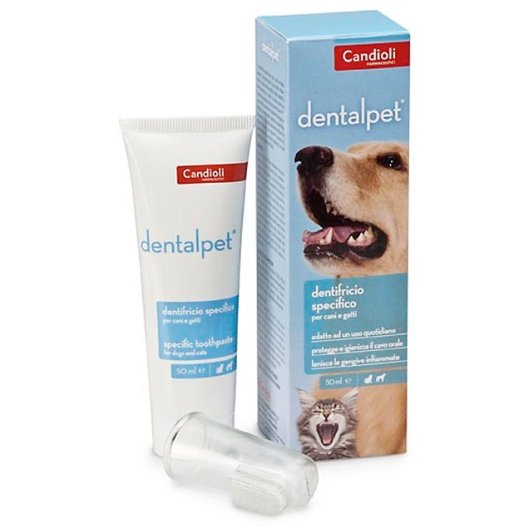 Dentalpet dentifricio specifico per cani e gatti 50 ml
