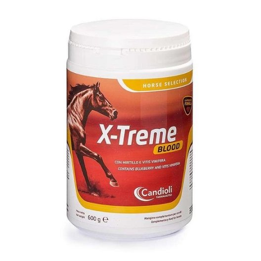 X-Treme Blood con vitamine del gruppo B e acido folico per cavalli 600 grammi