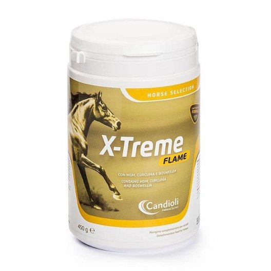 X-Treme Flame per il benessere articolare dei cavalli 450 grammi