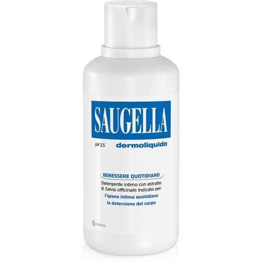 Saugella Dermoliquido - 750 ml - Detergente intimo pH acido 3,5