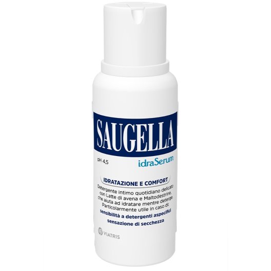 Saugella Idraserum detergente intimo pH 4.5 - 200 ml