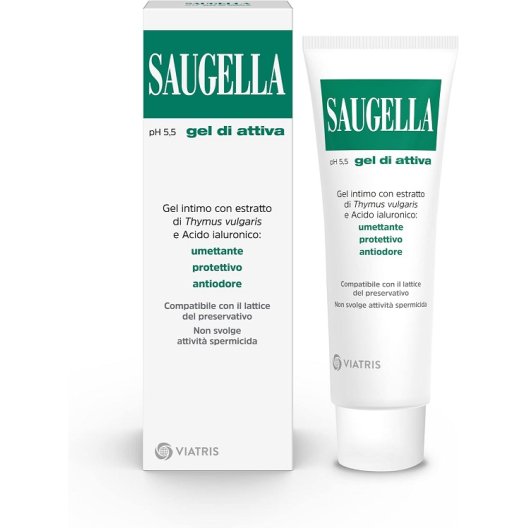 Saugella Gel Attiva Verde - 30 ml