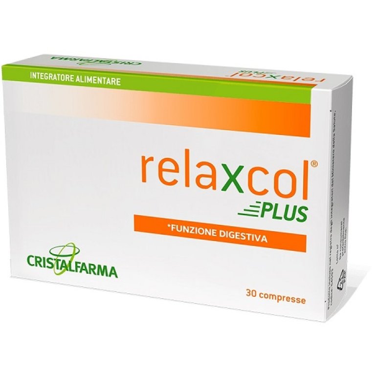 Relaxcol Plus - integratore per la funzionalità digestiva - 30 compresse