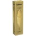 Curasept Luxury Gold Lux - Dentifricio sbiancante con microperle di oro e argento + spazzolino sbiancante al carbone attivo - 75 ml