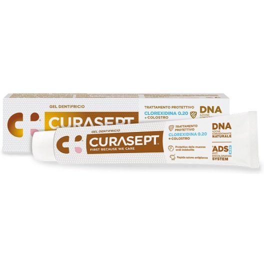 Curasept ADS-DNA dentifricio gel trattamento protettivo - clorexidina 0.20 - 75 ml
