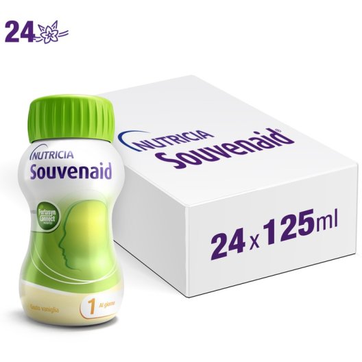 Souvenaid Vaniglia - 24 bottiglie da 125 ml - Maxi Formato Souvenaid Vaniglia - 24 bottiglie da 125 ml - Maxi Formato