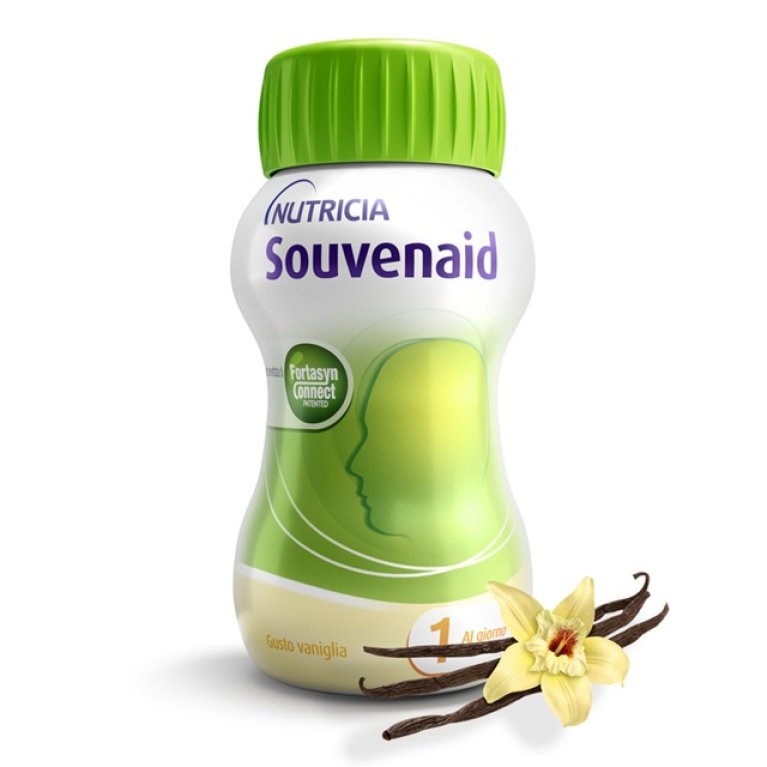 Souvenaid Vaniglia - 4 bottiglie da 125 ml