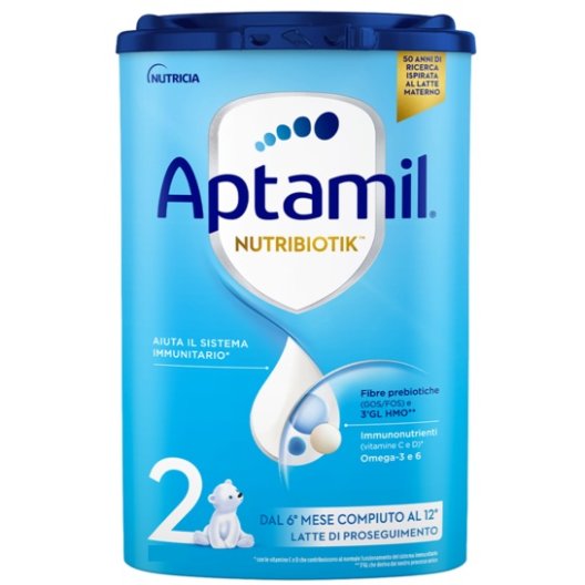 Aptamil 2 Nutribiotik Polvere - 750 grammi - Latte di proseguimento