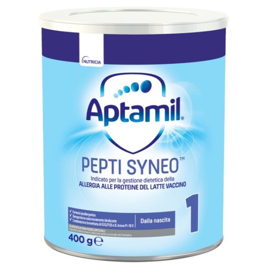 Aptamil Pepti Syneo 1 Polvere - 400 grammi - Per allergie latte vaccino