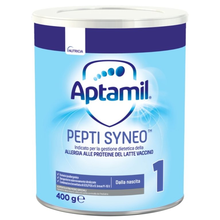Aptamil Pepti Syneo 1 Polvere - 400 grammi - Per allergie latte vaccino