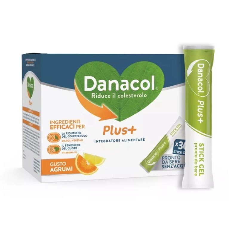 Danacol Plus+ 30 Stick - controllo colesterolo Danacol Plus+ 30 Stick - controllo colesterolo