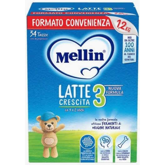 Latte Mellin 3 Polvere 1200g - Dal 12° mese