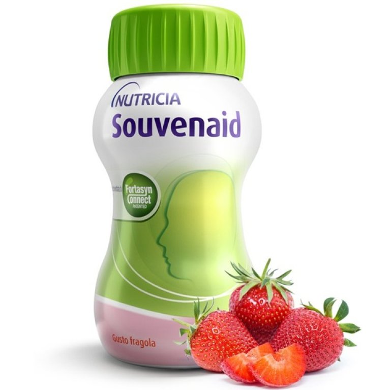 Souvenaid Fragola - 4 bottiglie da 125 ml Souvenaid Fragola - 4 bottiglie da 125 ml