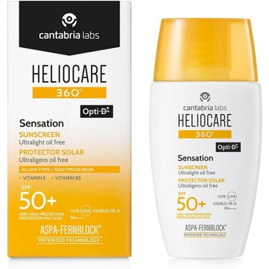 Heliocare 360° Sensation SPF 50+ - Protezione solare ultra-leggera 50 ml